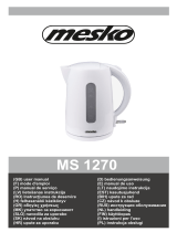 Mesko CR 1256 Instruções de operação