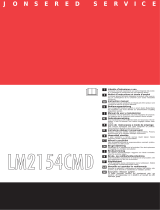 Jonsered LM 2154 CMD Manual do proprietário