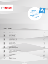 Bosch BGS41K332 Manual do proprietário