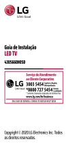 LG 43US660H0SD Guia de instalação