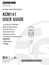 Shure KSM 141 ST Stereoset Manual do usuário