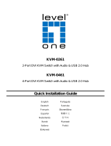 LevelOne KVM-0461 Quick Installation Manual