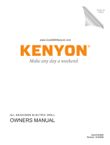 Kenyon B70067 Manual do proprietário