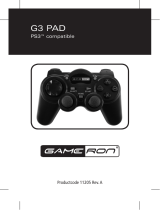 GAMERON G3 PAD FOR PS3 Manual do proprietário