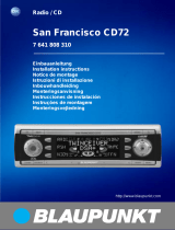 Blaupunkt SAN FRANCISCO CD72 SKY3 CD40 Manual do proprietário