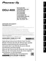 Pioneer DJ DDJ-400 Manual do proprietário