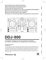 Pioneer DJ USB DDJ-800 Manual do proprietário
