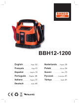 Bahco BBH12-1200 Manual do usuário