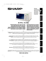 Sharp R-785 Manual do proprietário
