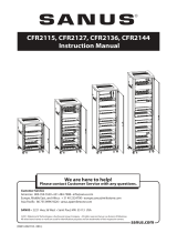 Sanus CFR21 Series Manual do usuário