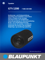 Blaupunkt GTT 1200 Manual do proprietário