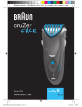Braun CRUZER 6 CLEAN SHAVE W&D Manual do proprietário