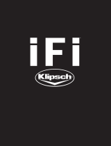 Klipsch iFi Speaker System Manual do proprietário