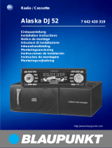 Blaupunkt Alaska DJ52 Manual do proprietário