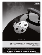 Weber SMOKEY MOUNTAIN COOKER Manual do proprietário