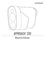 Garmin Approach Z80 Manual do proprietário