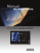 Garmin Volvo Penta Glass Cockpit -jarjestelma Manual do usuário