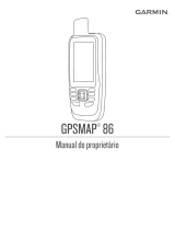 Garmin GPSMAP 86sci Manual do proprietário