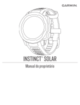 Garmin Instinct Solar Camo serija Manual do proprietário
