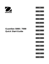Ohaus CG-9506-01 Guia rápido