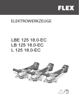 Flex LBE 125 18.0-EC Manual do usuário