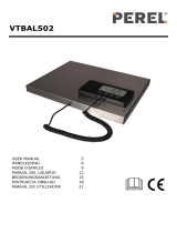 Perel VTBAL502 Manual do usuário