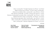 Altec Lansing IMT800 Manual do proprietário