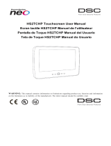 DSC HS2TCHP Manual do usuário