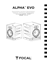 Focal Alpha 65 Evo Manual do usuário