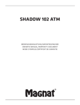Magnat Shadow 102 ATM Manual do proprietário