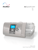 ResMed AirCurve 10 VAuto/S/ST Positive Airway Pressure Devices Manual do usuário