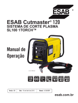 ESAB ESAB Cutmaster® 120 Plasma Cutting System SL100 1TORCH™ Manual do usuário