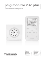 Miniland Baby digimonitor 2.4" plus Manual do usuário