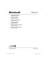 EINHELL TE-BD 750 E Manual do usuário