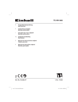 EINHELL TC-RH 900 Manual do usuário
