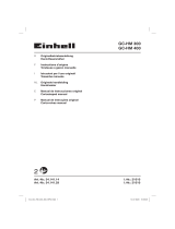 EINHELL GC-HM 400 Manual do usuário