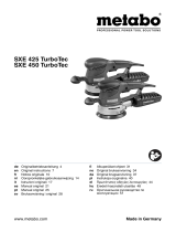 Metabo SXE 450 TURBOTEC Manual do proprietário