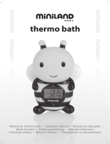 Miniland Baby thermo bath Manual do usuário