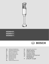 Bosch MSM66146 Manual do proprietário