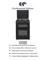 CONTINENTAL EDISON CECDF6060W Manual do usuário