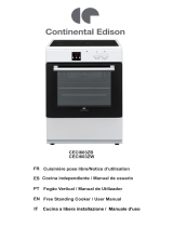 CONTINENTAL EDISON CECI603ZW Manual do usuário