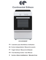 CONTINENTAL EDISON CECI3Z5060WP Manual do usuário