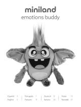 Miniland emotions buddy Manual do usuário