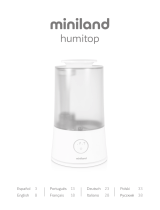 Miniland humitop Manual do usuário