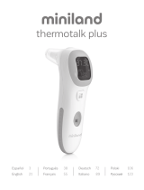 Miniland thermotalk plus Manual do usuário