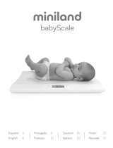 Miniland Baby babyScale Manual do usuário
