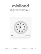 Miniland digital camera 5'' Manual do usuário