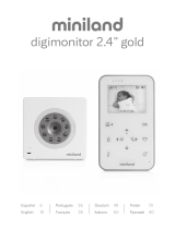 Miniland digimonitor 2.4" gold Manual do usuário