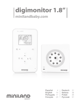 Miniland Baby digimonitor 1.8" Manual do usuário
