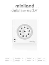 Minilanddigital camera 2.4" gold